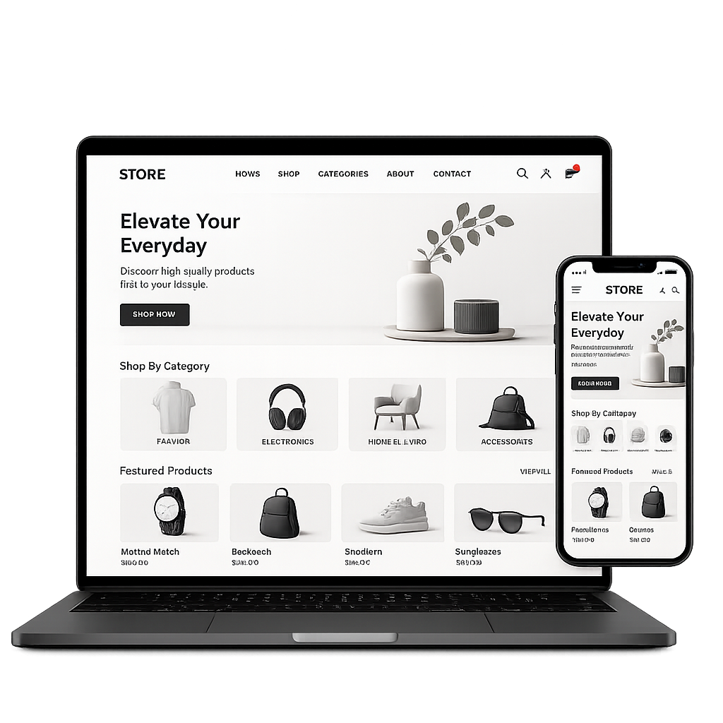 Custom E-Commerce Website Development